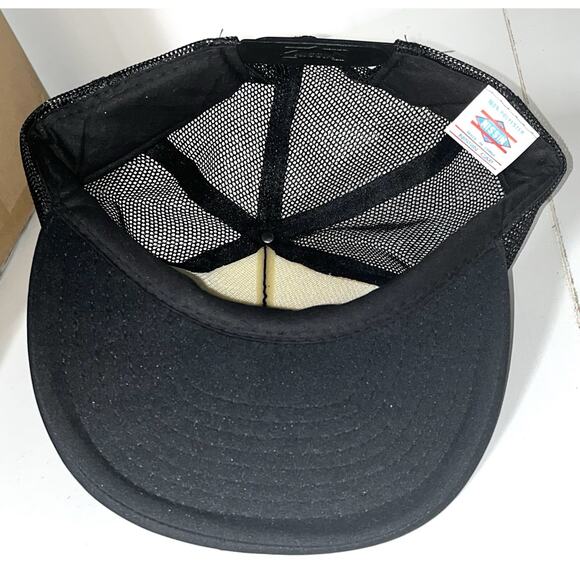 NASA Vtg Adult SnapBack Hat Navy Blue Nissin - Picture 7 of 7